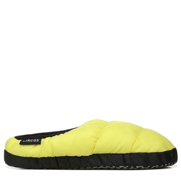 Circus By Sam Edelman Hollin Puffer Slipper - Acid Yellow - size 7 - Picture 2 of 12